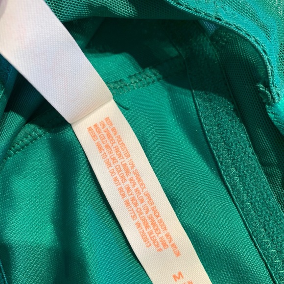 COLSIE | Women's Checkered‎ Green Velvet Brami - Medium - Picture 7 of 7